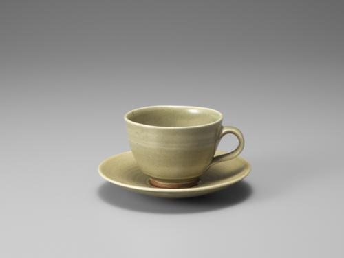 Celadon Cup&Saucer