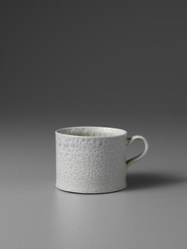 ソーダ釉コーヒーカップ（白）