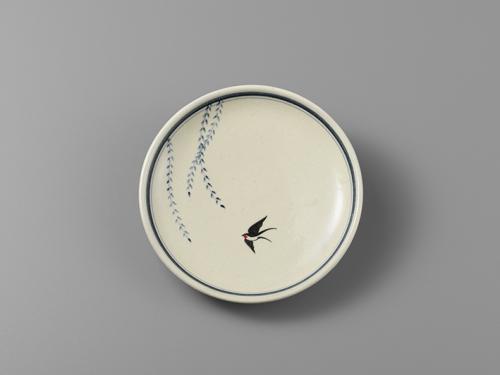 4.5寸小皿(ツバメ)