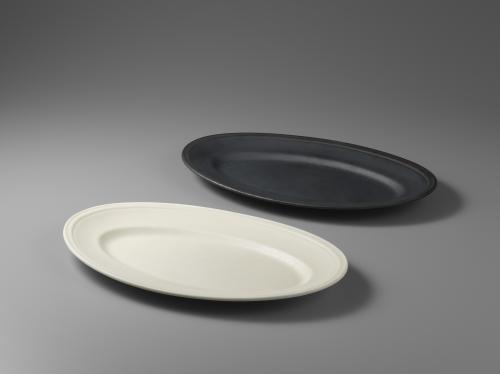 oval plate (２点)