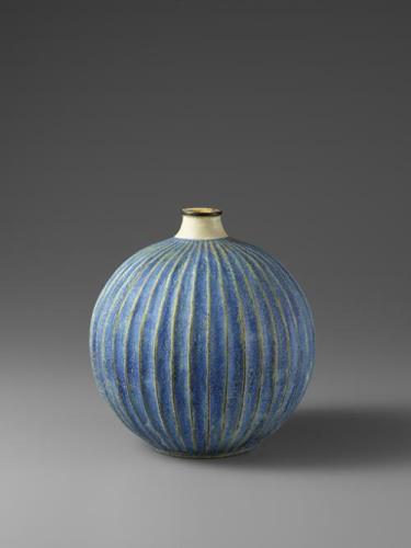 Indigo bud vase