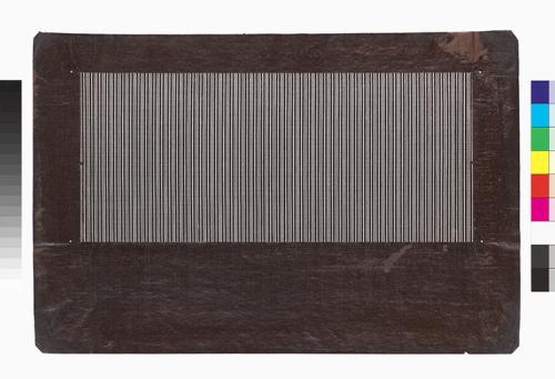 型紙　三色入唐桟縞（三枚一組）